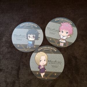 Hunter x Hunter Anime Phantom Troupe Coaster Set Bundle Lot